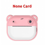 Laste Polaroid saab teha fotosid ja printida mini digikaameraid, laste printivad v&auml;ikeseid peegelkaameraid None Card roosa