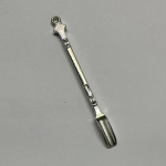 1 tk metallist minilabidas lusikas meditsiinilusikas mikrosilumisk&uuml;hvel Magustoit soola teelusikas mini pulbri lusikas k&ouml;&ouml;gitarvikud