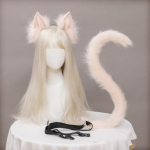 Pl&uuml;&uuml;sist Kassik&otilde;rvad Realistlik Lolita Peapael Kassisaba Cosplay Aksessuaarid K&auml;sitsi valmistatud Simulatsioon Loomak&otilde;rvad Halloweeni Peakate Kawaii