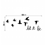 Lihtne ja atmosf&auml;&auml;riline stiil Loovad seinakleebised kodu kaunistamiseks Magamistuba Elutuba Toa seinad Isekleepuvad kleebised B