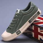 Meeste l&otilde;uendkingad Vabaaja tossud Mugavad madala l&otilde;ikega vulkaniseeritud kingad Meeste espadrillid Libisemiskindlad vabaajajalatsid Meeste baleriinad 2024 38 roheline