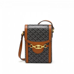 Kerge luksuslik minitelefonikott, moekas ja vabaaja, mitmek&uuml;lgne, vertikaalne koerak&auml;paga m&uuml;ndikott, kvaliteetne &uuml;he&otilde;la-crossbody naistekott