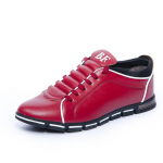 Uued suvised hingavad ja mitmek&uuml;lgsed moesuund meeste kingad sport ja vaba aeg nahkkingad suur suurus meeste Korea versioon trendikad kingad 45 sinine