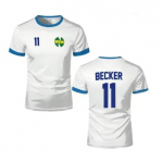 Kapten Tsubasa Misaki Becker Ishizaki Harper Jalgpall Jalgpall T-s&auml;rk Jersey Jaapan Koomiks Animatsioon Tr&uuml;kk Kiiresti Kuivav Vintage L&uuml;hikeste Varrukatega Vorm S