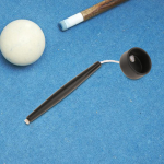 Pool Chalk Holder,Billiard Holder,Equipment,Mini Snooker Circle Cover Slip in Pocket Practical
