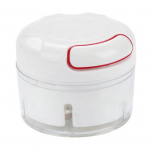 K&auml;sitsi t&otilde;mmatav k&uuml;&uuml;slauguhakkija, k&auml;sitsi t&otilde;mmatav k&uuml;&uuml;slaugupress, mini-k&ouml;&ouml;gikombain ingveri, pipra, p&auml;hklite, puuviljade ja k&ouml;&ouml;giviljade hakkimiseks valge