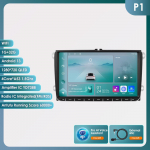 Hizpo Carplay 4G 9-tolline 2Din Android 13 Autode Multimeediapleier Volkswagen Skoda Octavia Golf 5 6 Touran Passat Polo Jetta jaoks Intelligente Autoradio P1 4Core 1G 32G AI