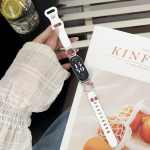 Rihm Mi Band 9 8 8pro 9 pro Globaalne Nutikas K&auml;ev&otilde;ru Pulseira Xiaomi Mi Band 8 NFC K&auml;epaela Tarvikud Redmi Band 4 5 Band Mi Band 8/9 valge