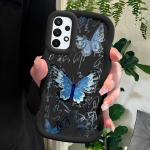 V&auml;rvitud mustriga Big Wave Edge pehmest silikoonmaterjalist Macaron telefoni&uuml;mbris, p&otilde;rutuskindel kaitsev kummist korpus Samsung Xiaomi Poco Redmi jaoks Samsung A04 Core roosa