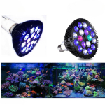 T&auml;isspektriga LED-akvaariumi valgusti PAR38 12W 15W 36W 45W Akvaariumi taimede kasvatamise t&auml;iendav lamp LED-kalavahetuli 45W blue
