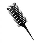 Kahepoolne Wide Fine Tooth Highlighting Comb Juuksuri kamm Juukset&ouml;&ouml;riist One Size sinine