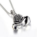 Aksessuaarid Euroopa ja Ameerika Retro Skorpion Skorpion Titaanterasest Ripats Kaelakee 50CM(Necklace Size)