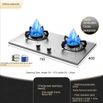 Roostevaba teras Premium Sisseehitatud Gaasipliit MGH-S633N Gaasipliit Dapur Gas Lauapealne sisseehitatud kiire leegiga pliit liquefied petroleum gas
