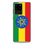 Coque T&eacute;l&eacute;phone &ndash; Samsung &ndash; Galaxy S20 &ndash; Drapeau &Eacute;thiopie &ndash; Supp &ndash; Mitmev&auml;rviline