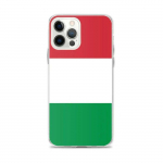 Coque iPhone &ndash; Drapeau Italie &ndash; iPhone 12 Pro Max &ndash; Supp &ndash; Mitmev&auml;rviline &ndash; Vertikaalne