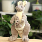 K&auml;nguru pehme m&auml;nguasi Ema ja poeg k&auml;nguru riidest nukk S&uuml;nnip&auml;evakingitus Laste nukk Armas viskepadi 28cm