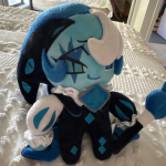 Kvaliteetne 24cm Shadow Milk Cookie Palusm&auml;nguasi Multikategelane M&auml;nguasi Piimak&uuml;psisnukk Anime Pehme T&auml;idisega Magamistoa Dekoor M&auml;nguasi Kingitused Laos 24cm no box no tag