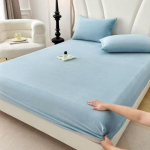 &Uuml;lipehme fliisist voodilina - Queen suurus - Eriti pehme polaarfliis, ei topildu - S&uuml;gav tasku - Kogu hooaja hubane soojus Bed sheet (150x200x25cm)