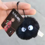 Plush v&otilde;tmehoidja briketid nuku koolikott Armas ripats Hairball v&otilde;tmehoidja r&otilde;ivatarvikud rippuvad