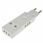 4-&uuml;hes seinakontakti pikendus Eu elektripistikupesa 180 kraadi pistiku adapter reisiadapter kaasaskantav toitemuundur