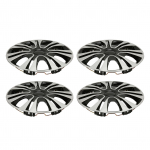 4 tk Ilukilp Must H&otilde;bedane Lihtne Paigaldus Kaitsev Ratta Rummu Kate Autodele Veoautodele Kaubikutele 13 Tolli Terasvelg