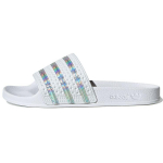 Adidas Adilette Slide Valge Iridescent Naiste Tossud Kristall-Valge Pilve-Valge FV0041 38