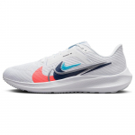 Nike Air Zoom Pegasus 40 Premium Neljakordne Swoosh - Valge Mitmev&auml;rviline Meeste Tennised Jalgpallihall Ere Mandariin FB7179-100 40