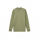 Nike &Uuml;hev&auml;rviline logoprindiga &uuml;mara kaelusega pikkade varrukatega T-s&auml;rk meestele, pealsed, tumeroheline DX5869-386 L