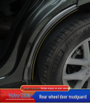 Volvo XC60 (2018-2026) Tagaratta poritiib ja sisevooder Four-Wheel Mudguard Primer [Includes Tools]
