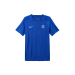 Nike Strike Paris Saint-Germain Jalgpalli Treening L&uuml;hikeste Varrukatega &Uuml;mmarguse Kaelusega T-s&auml;rk Meeste Topp Sinine DN2804-418 XXL