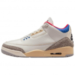 Air Jordan 3 Retro Seoul 2.0 Meeste Tennised Valge Must Sport-Kuninglik IB1482-100 42.5