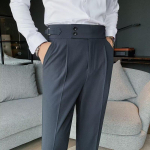 Kevadised Meeste &uuml;likonnap&uuml;ksid Mood &Auml;ri vabaaja &otilde;huke kleit P&uuml;ksid Meeste T&auml;navar&otilde;ivad Sotsiaalne Ametlik Pantalon Riietus 28 hall