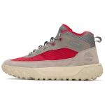 Timberland Greenstride Motion 6 Mid Mugavad Mitmek&uuml;lgsed P&otilde;rutust Summutavad Kerged Matkasaapad Meeste Matkasaapad Hall Punane A6CW1EO3 41