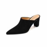 Moodsad Naiste Klipid Moodsad Teravaotsalised K&otilde;rge Kontsaga Naiste Mules Sandaalid Uued 2025 Suve Ranna Luksuslikud Daamide Sandaalid Jalan&otilde;ud 34 must