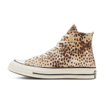 Converse 1970ndate Loomamustriga Chuck Classic Vabaaja K&otilde;rge L&otilde;ikega L&otilde;uendkingad Unisex Tossud Leopardimustriga 167483C 37