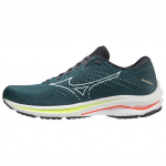 Mizuno Wave Rider 25 Mugavad Kerged Libisemiskindlad Vastupidavad Tagasil&ouml;&ouml;giga Madalad Jooksukingad Meeste toss Sinine Roheline J1GC210301 40