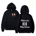 Marcus ja Martinus Kapuutsiga dressipluusid S&uuml;gis Talv Meeste Naiste Moem&auml;rk &Uuml;lem&otilde;&otilde;dulised Paarikujundusega Kapuutsiga dressipluusid S