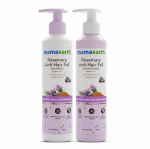 Mamaearth Roosioksaga Juuste V&auml;ljalangemise Vastane Kombo &Scaron;ampoon + Palsam 250 ml Iga&uuml;ks Tugevamate, Pehmemate Juuste Jaoks