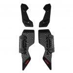 Yamaha NMAX155 (2020-2024) CNC alumiiniumist jalatoed libisemiskindlad pedaalid TCS universaalsed