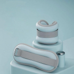 Kaalutud liivakott jala &uuml;mberm&auml;hised jooksmiseks, taastusraviks, tantsimiseks, joogaks ja treeninguteks 1kg each (total 2kg)