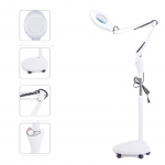 Sisset&otilde;mmatav Luup Valgustusega P&otilde;randajalg Valgustid Ilu Nahahoolduse Salong K&uuml;&uuml;ned T&auml;toveering Lamp LED Lamp Luup K&uuml;lm Valgus One Size valge