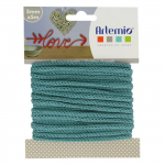 Fil tricotin - Noname - 5 m&egrave;tres - Vert Bleu - 5mm - Fil mall&eacute;able pour enfants sinine