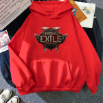 Path of Exile 2 Graafilised Hupparid Pikkade varrukatega L&otilde;dvad riided M&auml;ng Retro Dressipluus Poistele/t&uuml;drukutele R&otilde;ivad Sudaderas Uued Pulloverid S