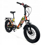 JOBOBIKE Romer PRO-250W - 48V - 15Ah - Elektriratas - Maksimaalne kiirus 25 km/h - Ratta l&auml;bim&otilde;&otilde;t 20 tolli
