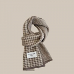 Chic Winter Knitted Double-Sided Scarf