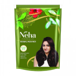 Neha Herbal Mehandi pulber Looduslik hennapulber juustele Pehme s&auml;ra ja loomulik v&auml;rv 55 g x Pakk 6 Toitev kauap&uuml;siv Mehndi