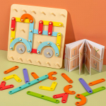 Montessori Mitmek&uuml;lgne Kuju Pusle Sammaste Komplekt Varajase Hariduse Klotsid Sobitamine Geomeetriline T&auml;ht Number Lapsed Poisid ja T&uuml;drukud M&auml;nguasi