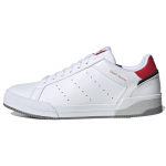Adidas Originals Court Tourino Libisemisvastane Polsterdus Kulumiskindel Madalad T&otilde;mblukuga Tennised Unisex Valged Punased Tossud GZ0815 45⅓