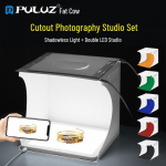PULUZ Fat Cow 20CM Kaasaskantav Varjuta Valgusti Stuudio Komplekt Fotograafiaks