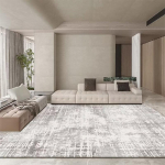 Moodne Abstraktne Vaip Elutuppa Lihtsus 200x300 Salongi Vaibad Elastne Libisemisvastane Mustust H&uuml;lgav Voodi&auml;&auml;re Vaip Lihtne Puhastamine 80*120cm
